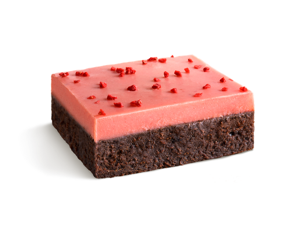 kute strawberry brownie