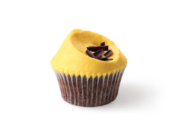 kute mango cupcake